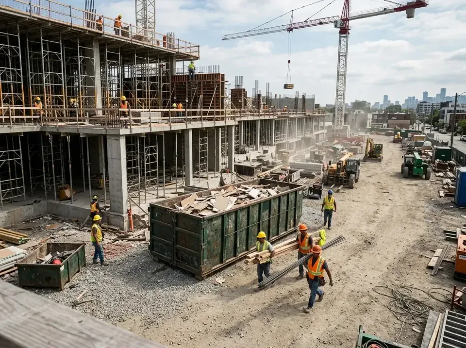 commercial-construction-site-w-002 — frequently asked questions, Roll-Off Dumpster Rental Services in United States