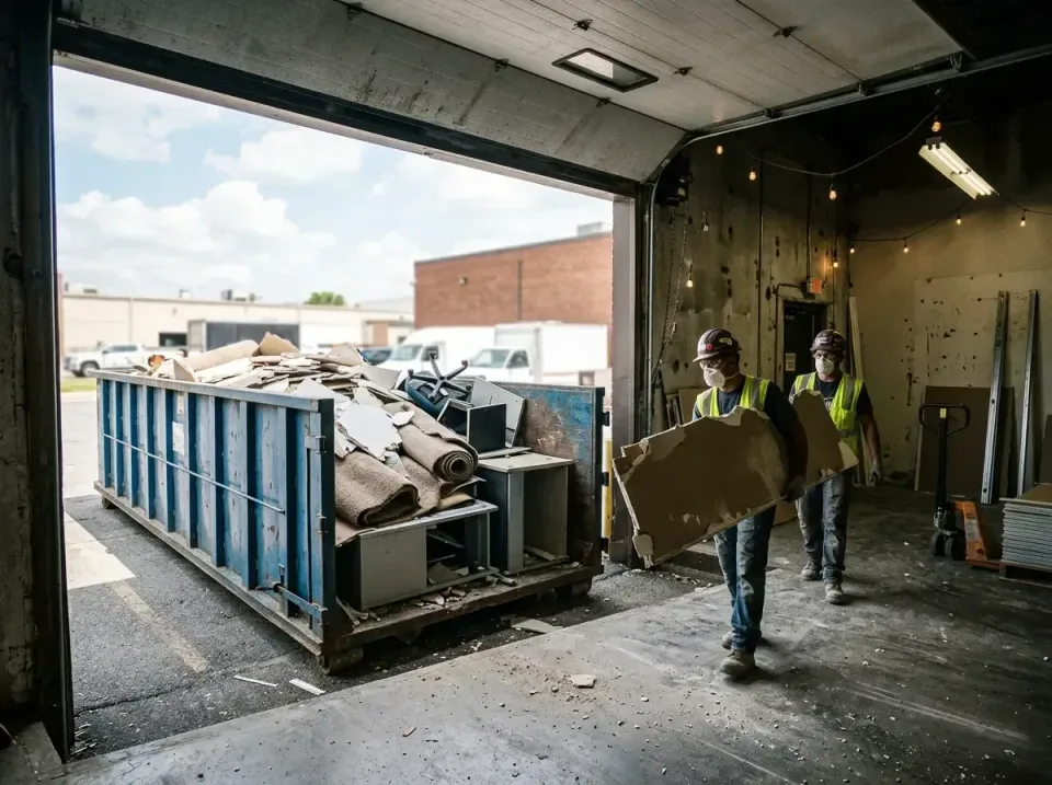 office-building-interior-demol-005 — client result, Roll-Off Dumpster Rental Services in United States